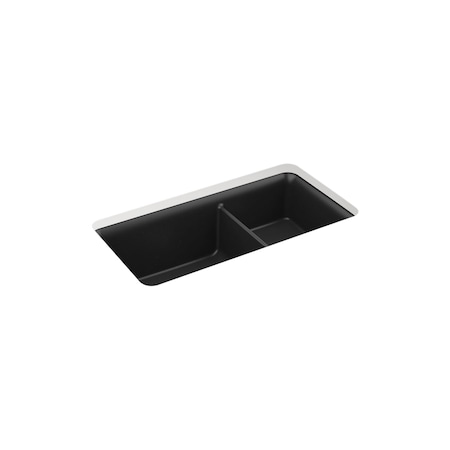 Sterling Gunnison 33-1/2In Double-Bowl Kitchen Sink 34297-CM1